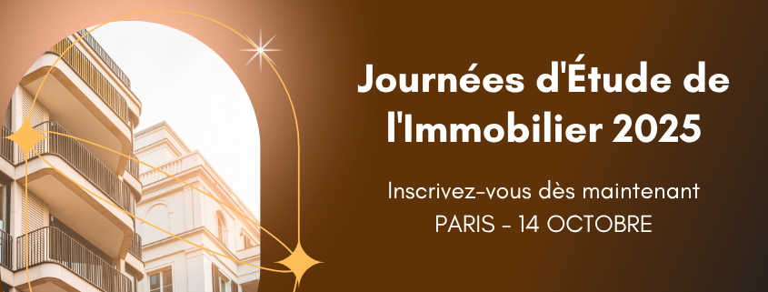 Journées d‘étude de l’immobilier 2025