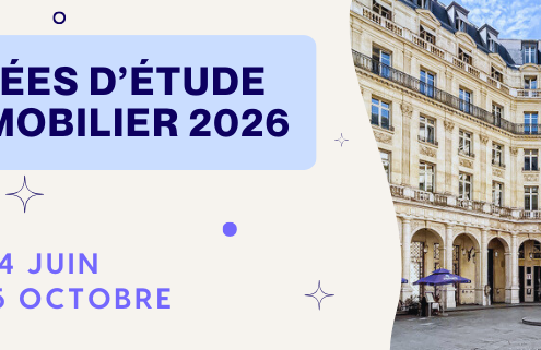 Journées d'étude de l'immobilier 2026