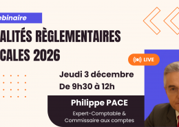 Séminaire Actualités Règlementaires & Fiscales 2026